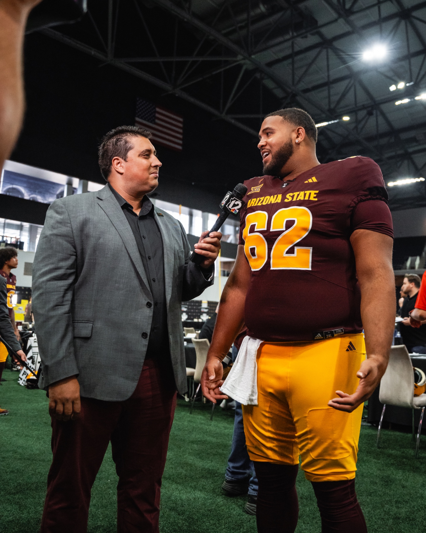 Mic'd up at Arizona State media day